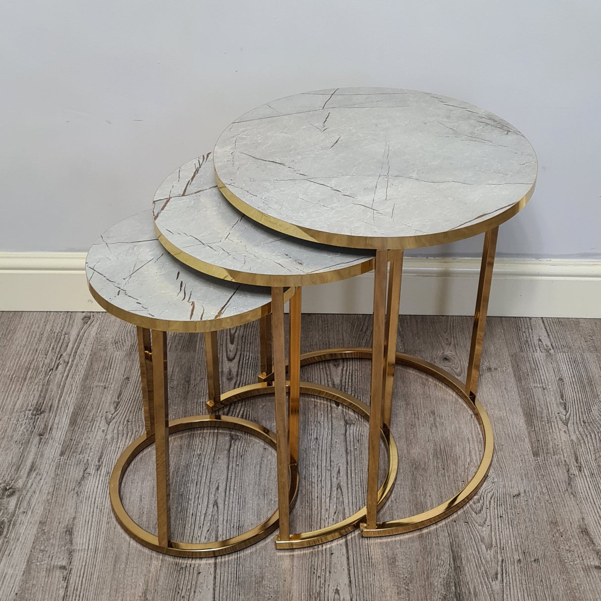 Lisbon Gold Side Tables