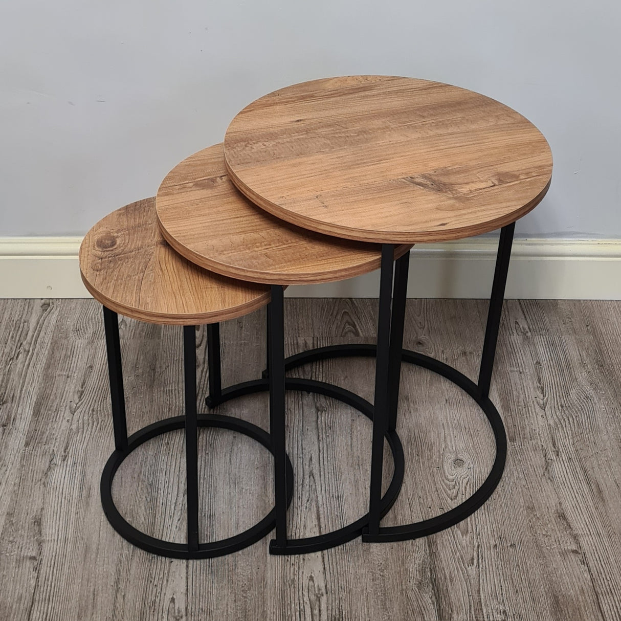 Lisbon Black Side Tables