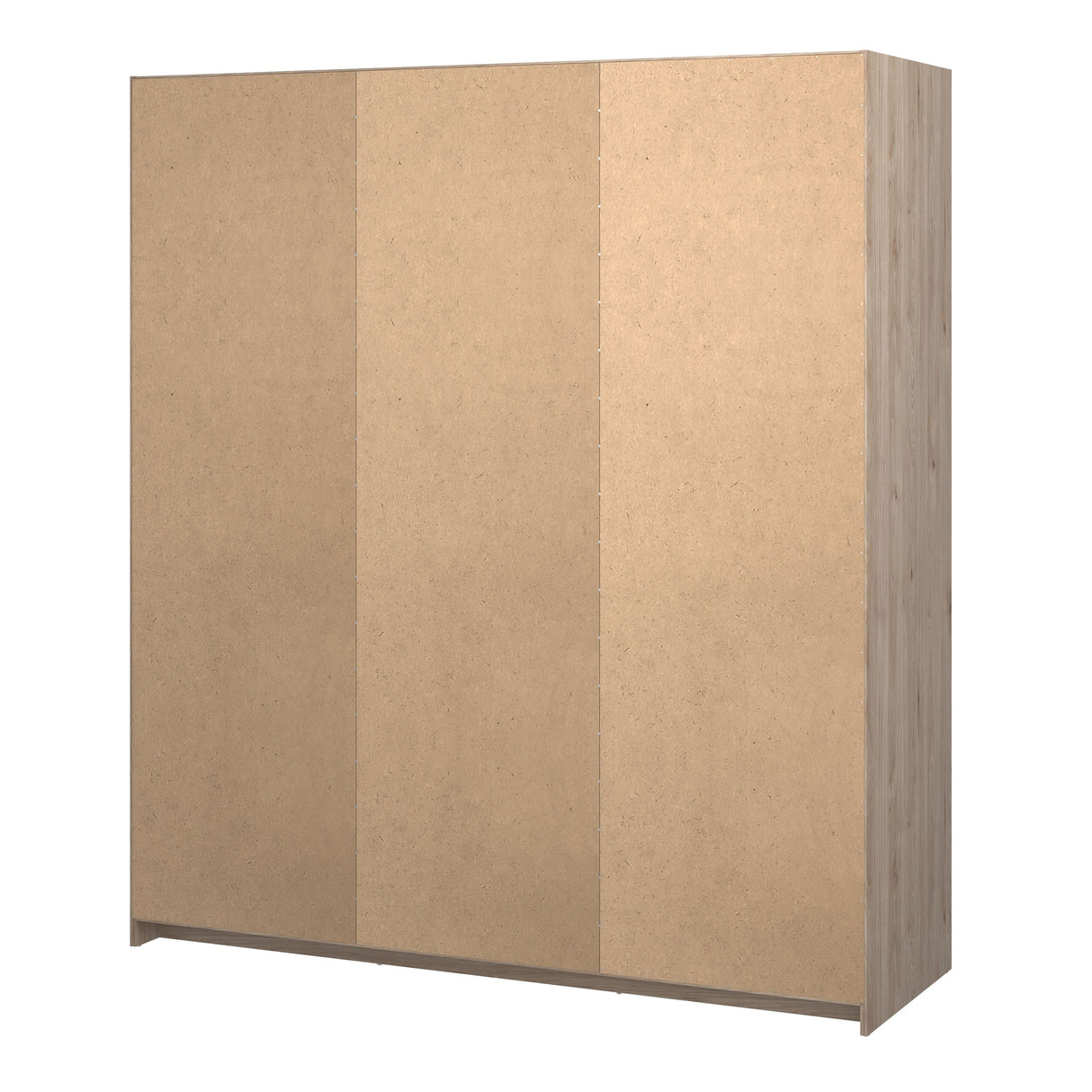 Naida Sliding Wardrobe In Jackson Hickory Oak - 2 Sliding Doors 1 Door 3 Drawers