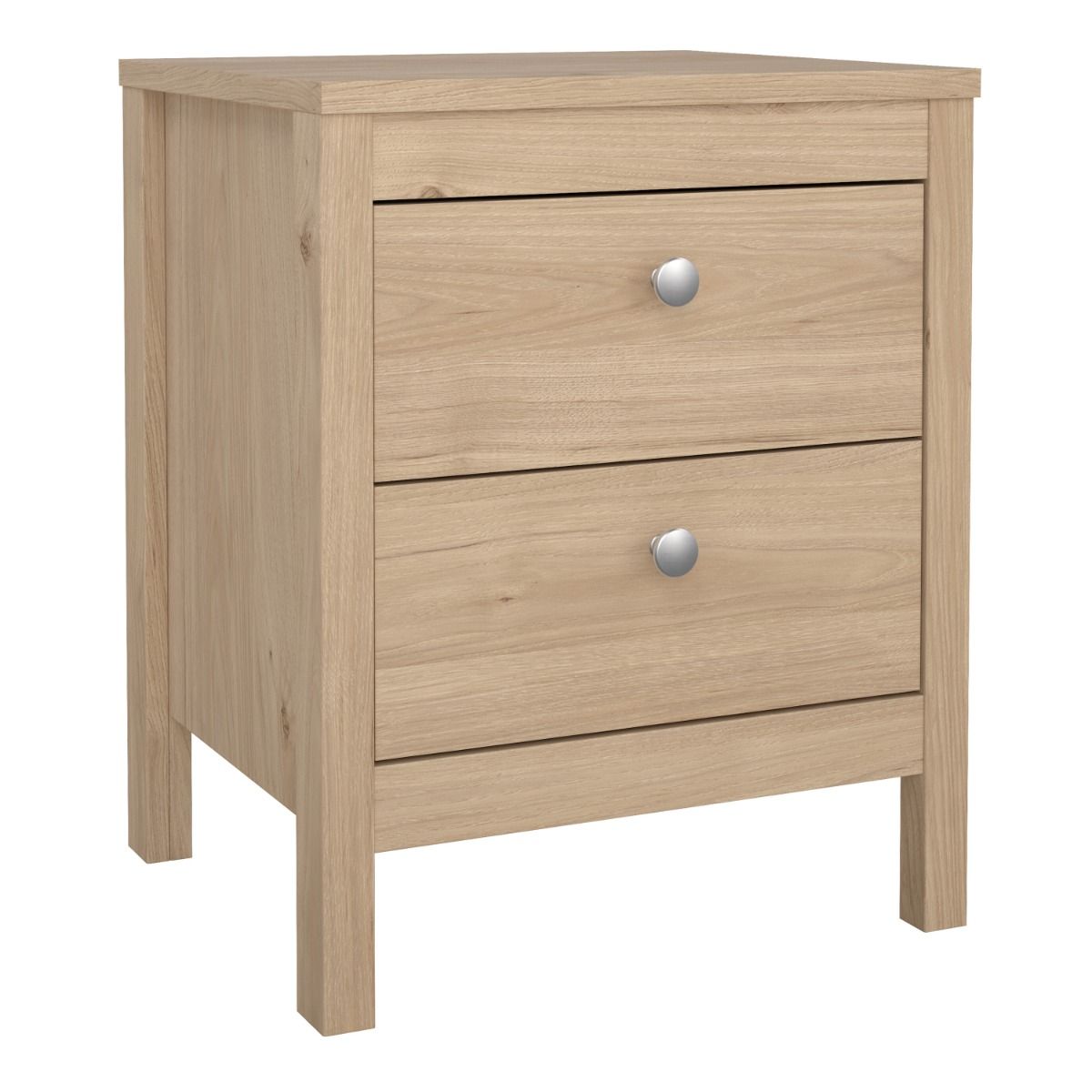 Seville Bedside Table With 2 Drawers