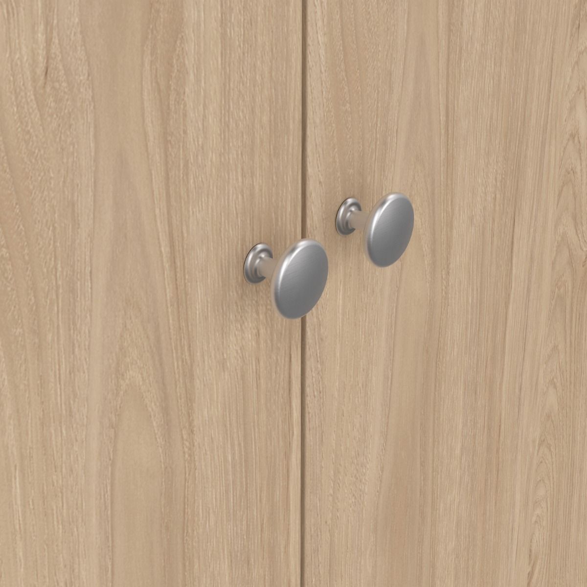 Seville Wardrobe With 3 Doors In Jackson Hickory Oak