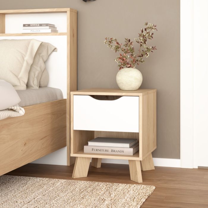 Ikas 1 Drawer Bedside
