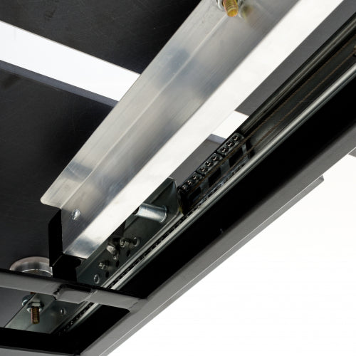 Rocco Black Extendable Sintered Stone Dining Table (1.4m/1.8M) + Linden Chairs