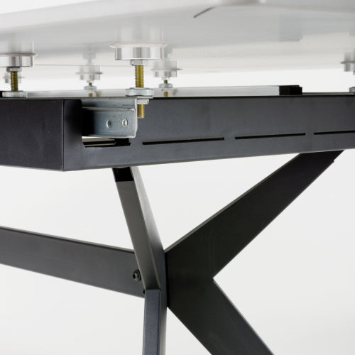 Rocco Grey Extendable Sintered Stone Dining Table (1.4m/1.8M) + Linden Chairs