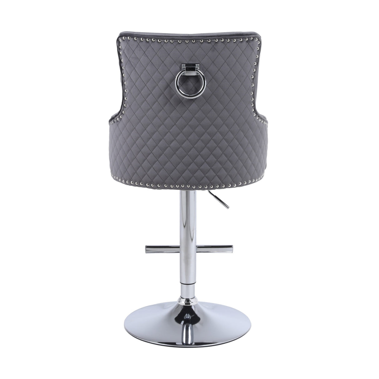 Majestic Ring Knocker Bar Stool