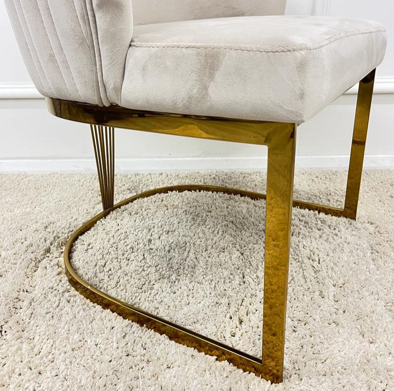 Mayfair Velvet Dining Chair