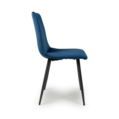 Lisbon Brushed Velvet Dining Chair
