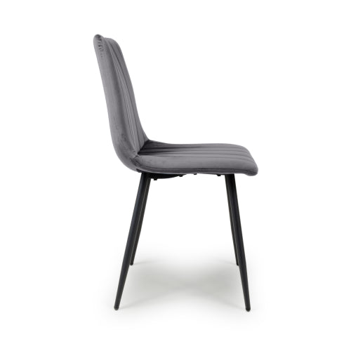 Lisbon Brushed Velvet Dining Chair