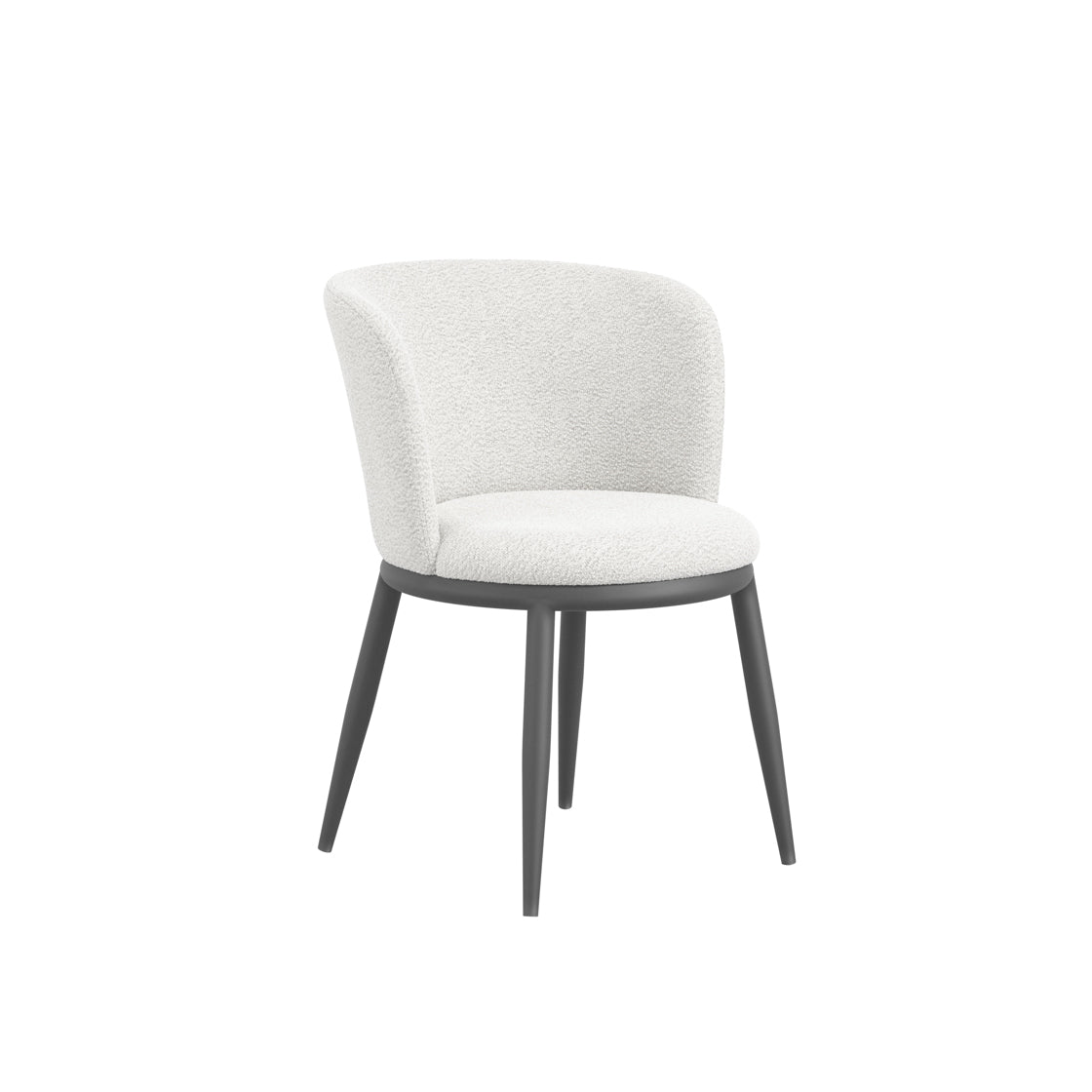 Nova Ivory Boucle Dining Chair (Set Of 2)