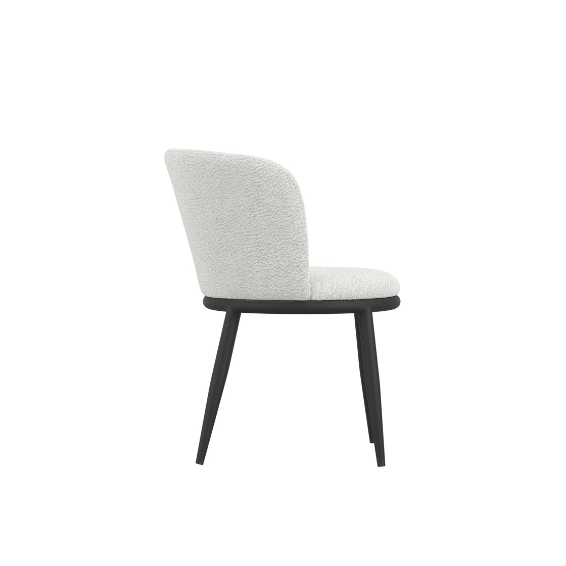 Nova Ivory Boucle Dining Chair (Set Of 2)