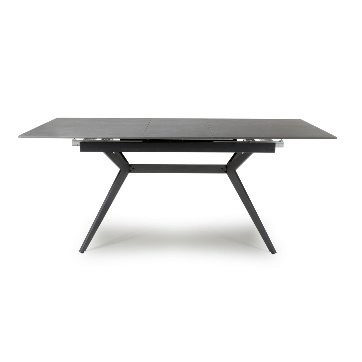 Rocco Grey Extendable Sintered Stone Dining Table - 1.4m/1.8M