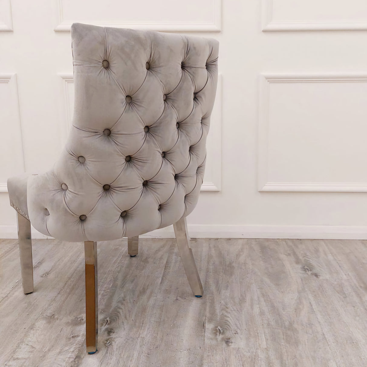 Freya Dining Table 1.8m (Dark Pine) + Kensington Chairs