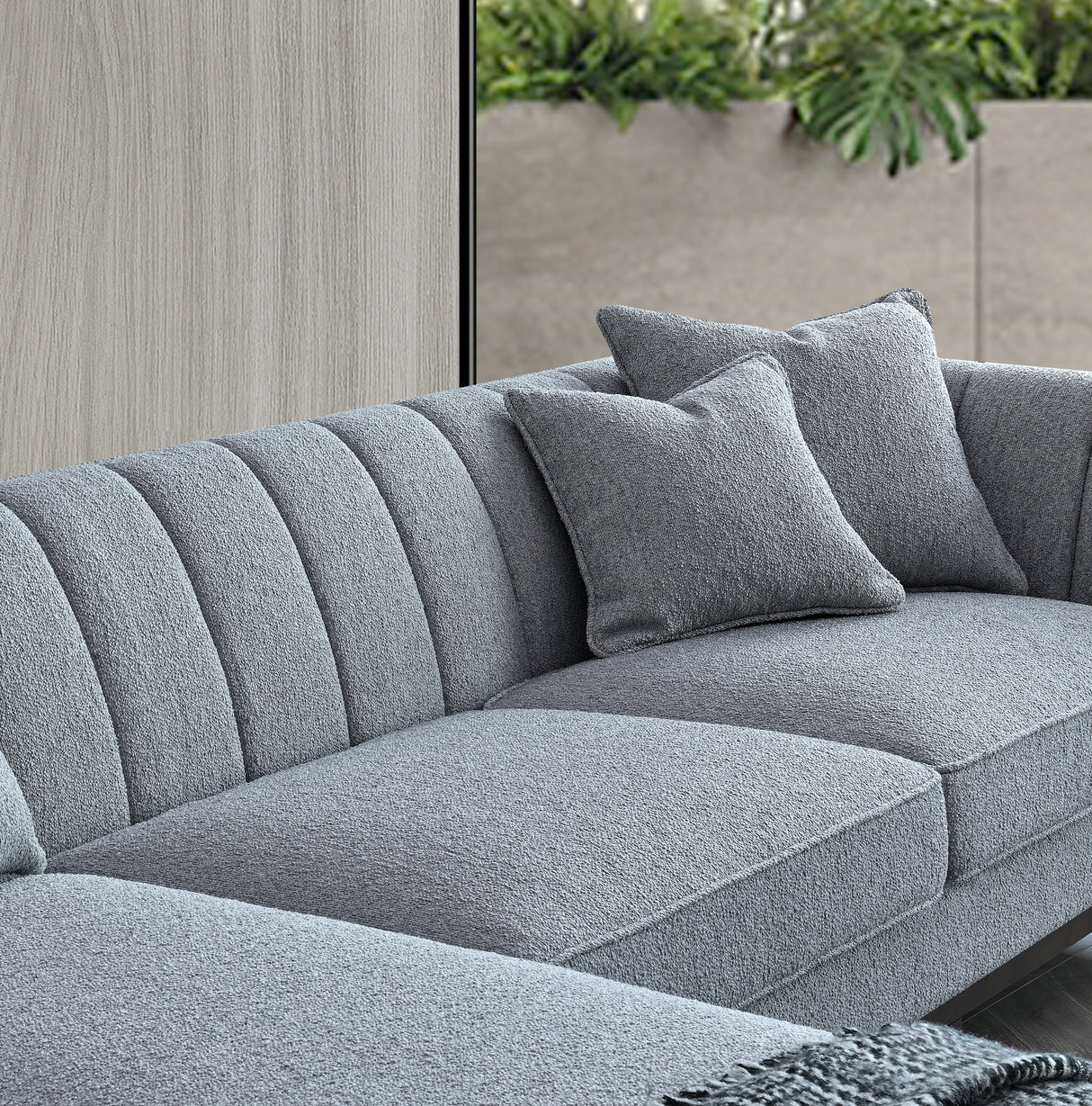 Cooper Boucle Corner Sofa