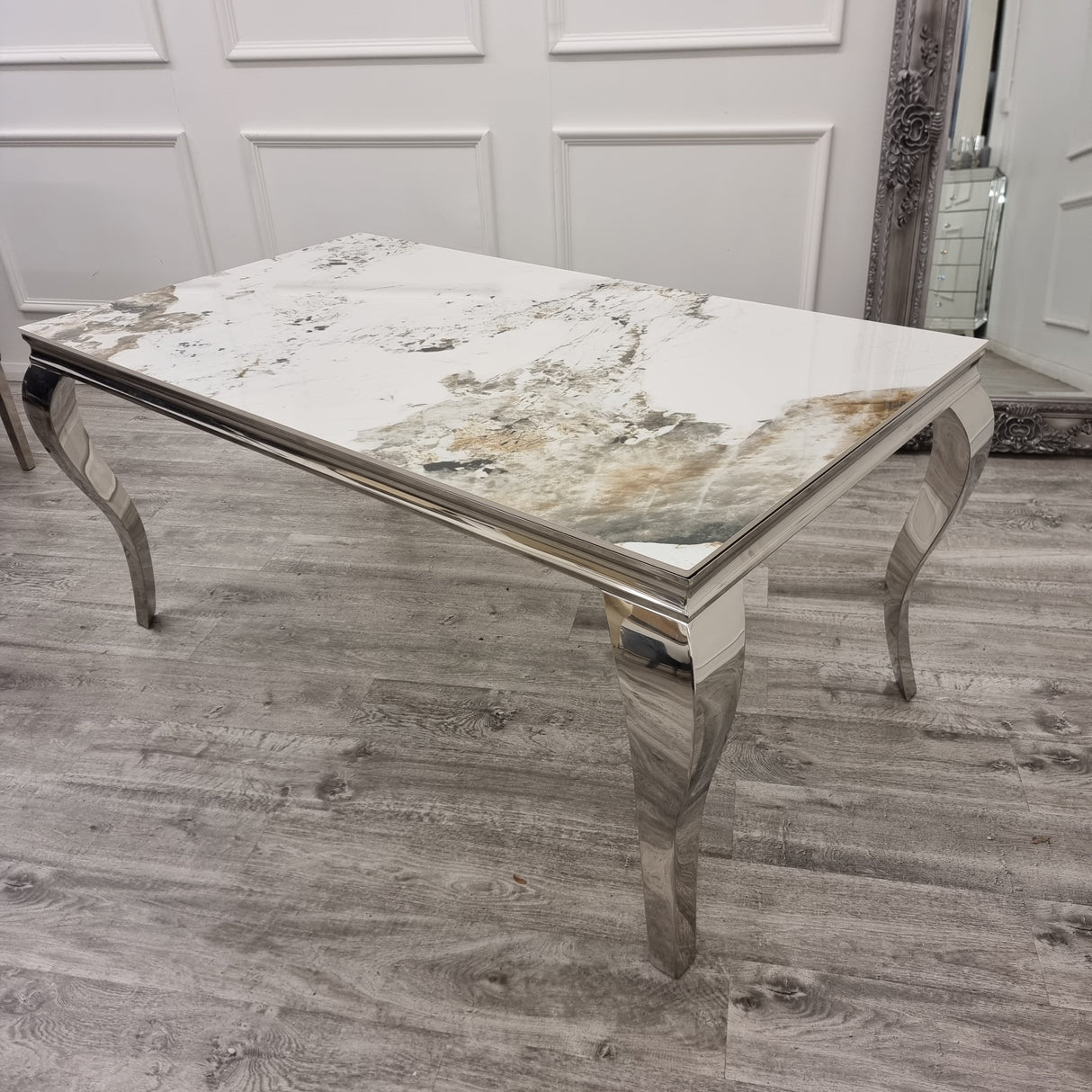 Louis Dining Table with Sintered Stone Top