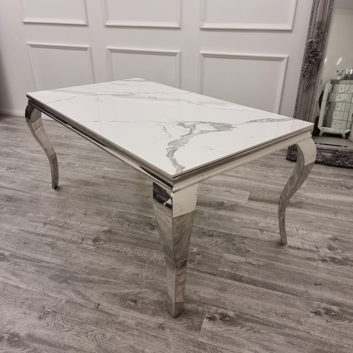 Louis Dining Table with Sintered Stone Top