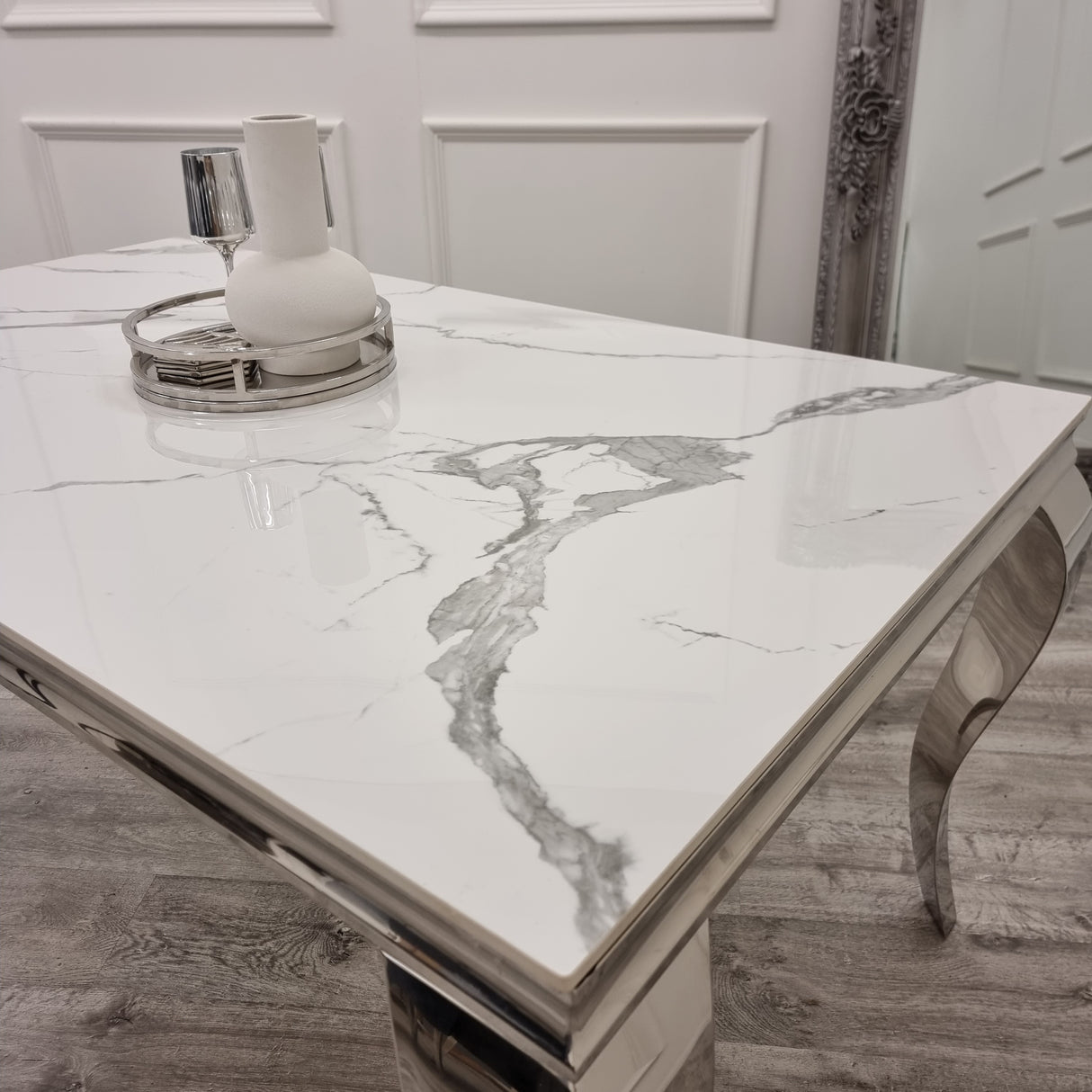 Louis Dining Table with Sintered Stone Top