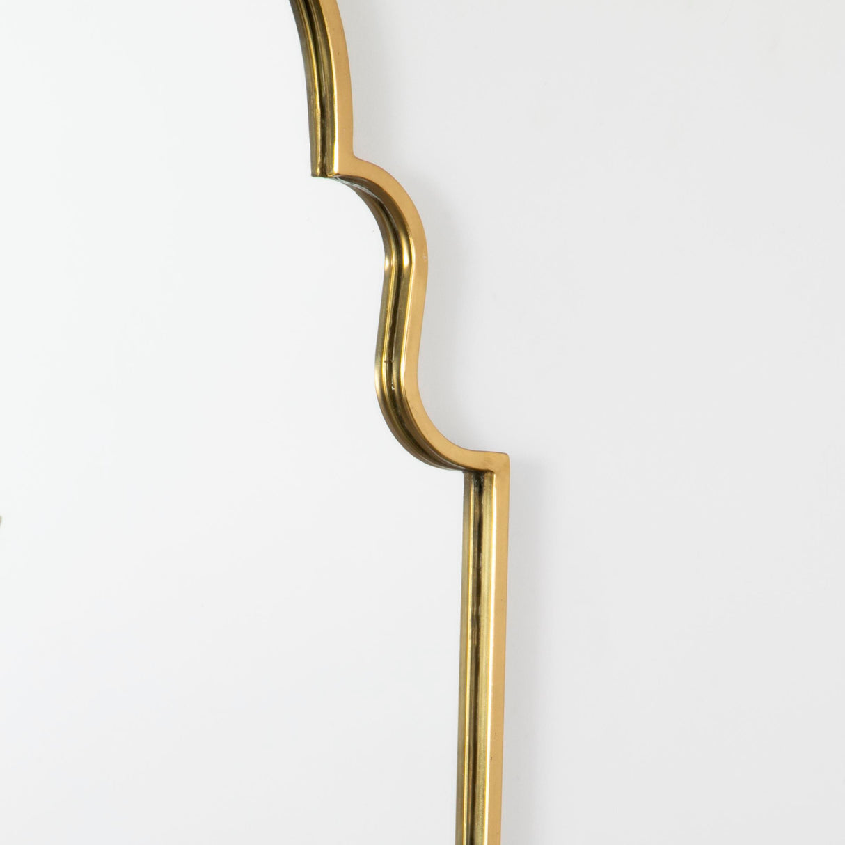 Porto Arched Gold Mirror - Gold