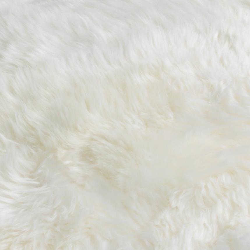 Royal Natural Sheepskin Stool