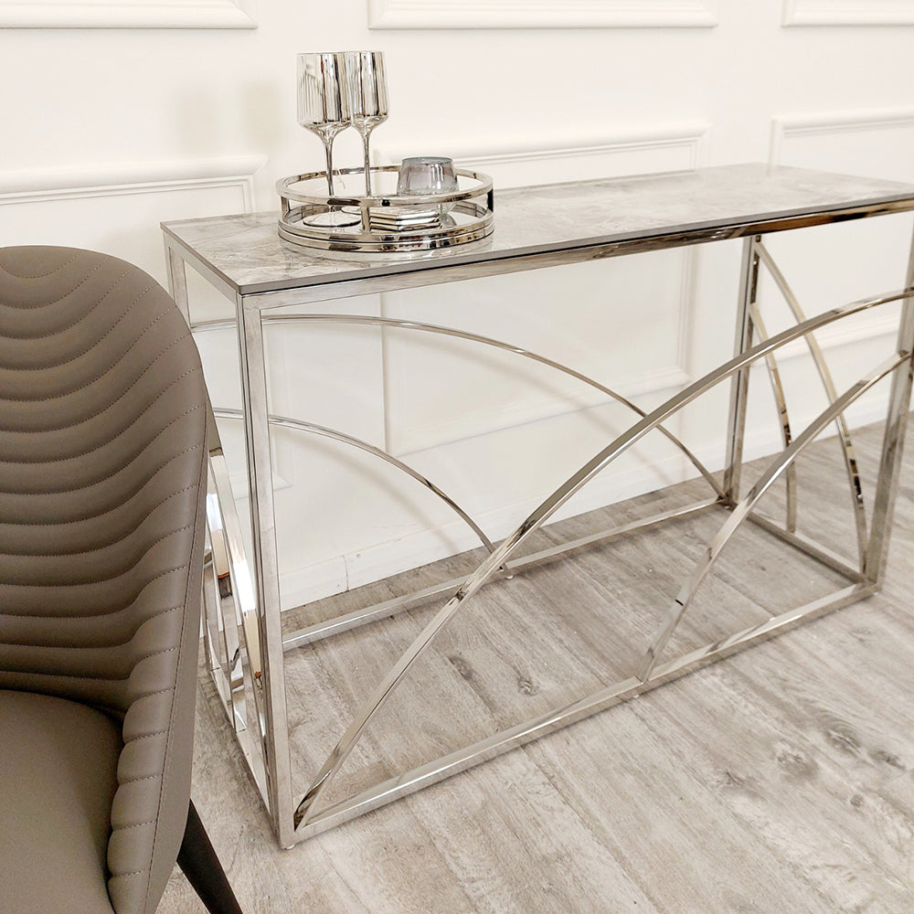 Stella Console Table With Sintered Stone Top