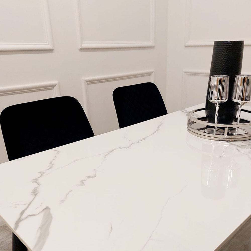 Titus 1.4m Dining Table + Dido Chairs