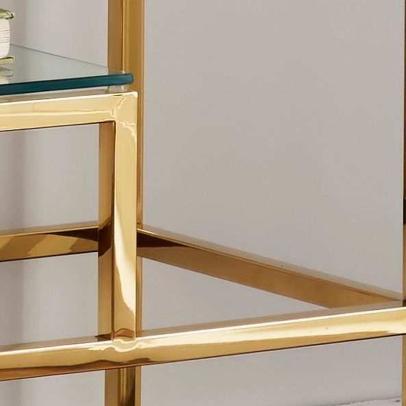 Atlanta Gold Console Table