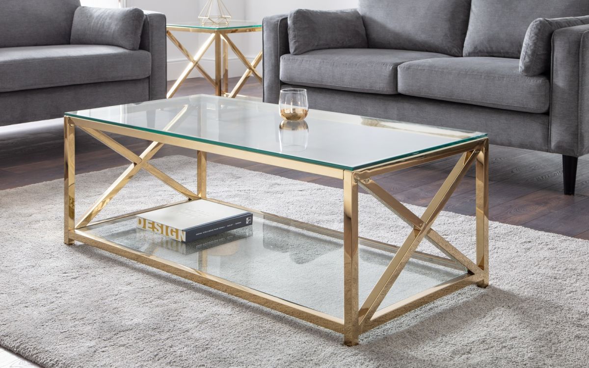 Miami Gold Coffee Table
