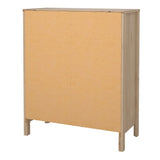 Barcelona Chest Of 5 Drawers (3+2) in Jackson Hickory Oak