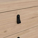 Barcelona Chest Of 3 Drawers in Jackson Hickory Oak