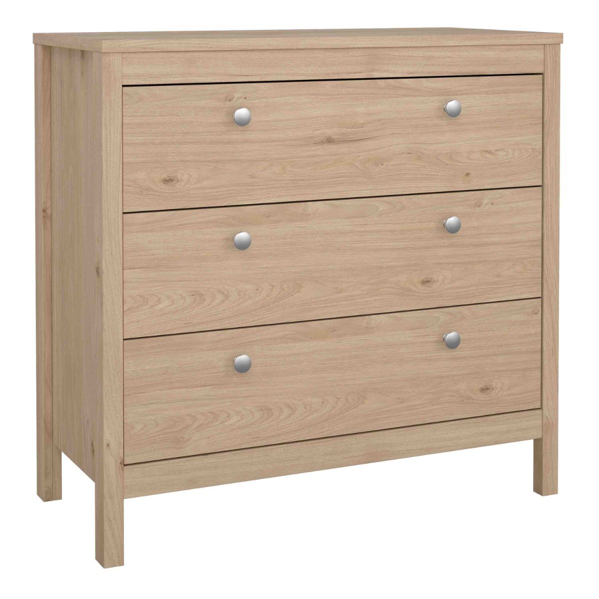 Seville Chest Of 3 Drawers in Jackson Hickory Oak