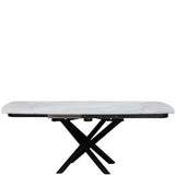 Cesar Extendable Ceramic Dining Table - 1.2M/1.8M