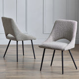 Iris Boucle Dining Chair