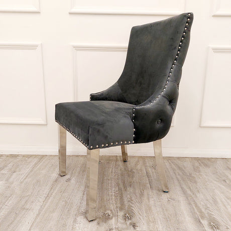 Side view of the kensington dining chair