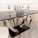 Venus Dining Table 1.6m + Luna Chairs